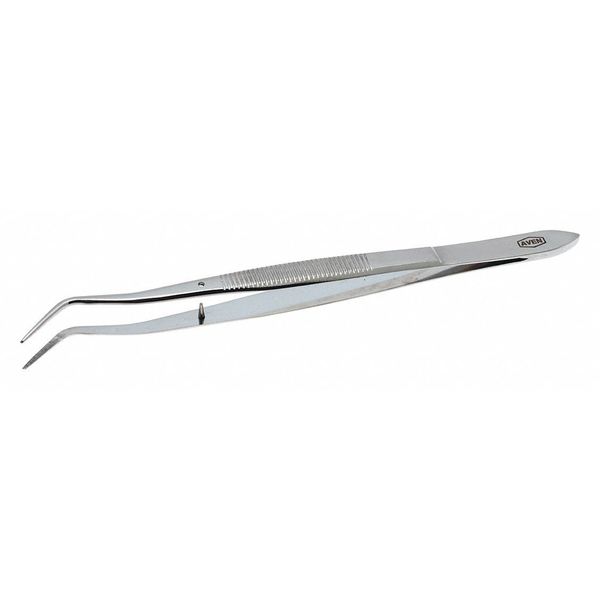 Aven Tweezers, College, w/Pin Offset Bent, 6" 18403