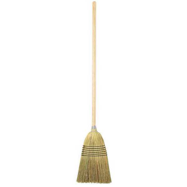 Harper Corn Broom, Heavy Duty, 4 Sew, 3 lb. Wire 7020