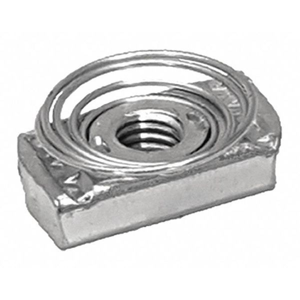 Vast Spring Nut Top, 1/2"-13"X1/2"EG, PK25 V225 1/2-25