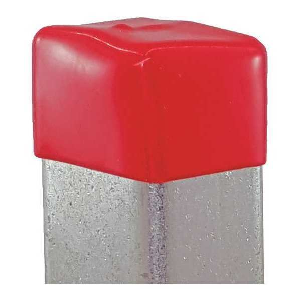 Vast Safety End Cap, 13/16"X1-5/8", Red, PK25 V400NEOCPR-25