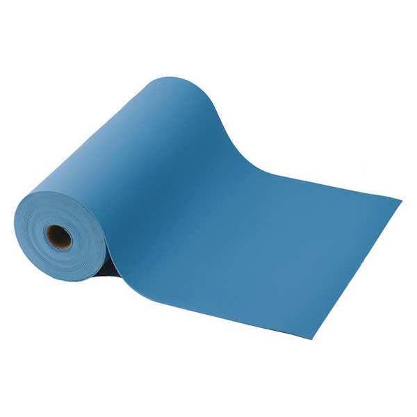 Acl Staticide ESD Roll, .06" x 24" x 50 ft., Light, Blue 66700