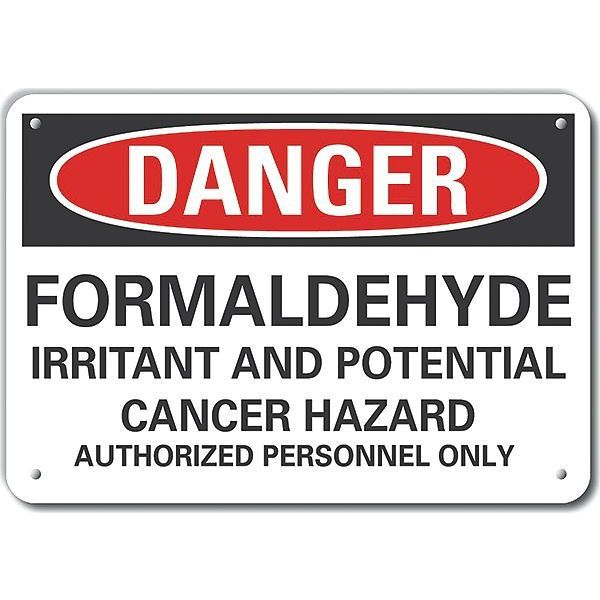 Lyle Danger Sign, 10 in H, 14 in W, Horizontal Rectangle, English, LCU4-0697-NA_14X10 LCU4-0697-NA_14X10