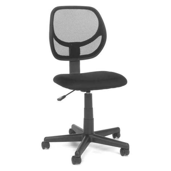 Ofm Task Chairs, Fabric, 16" to 21-1/4" Height, No Arms E1009