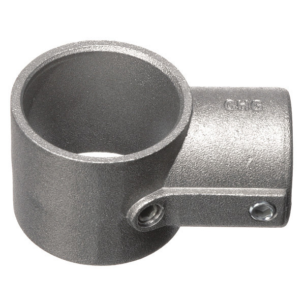 Component Hardware Brushed Aluminum End Cross Brace Fitting For 1-5/8" OD Legs A35-1020
