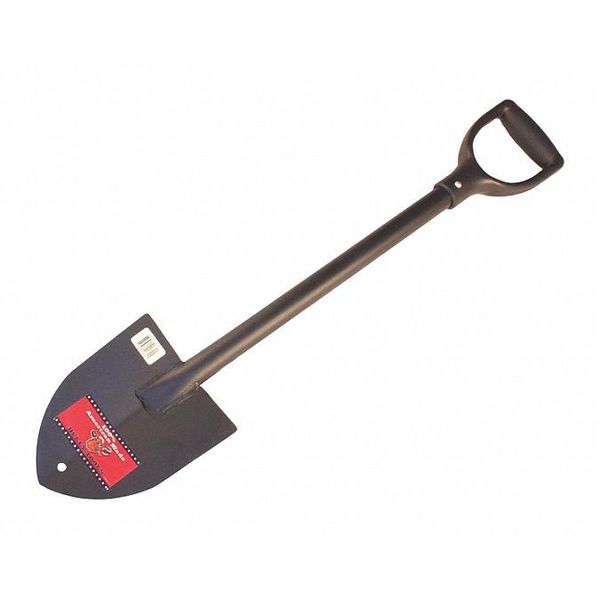 Bully Tools Trunk Shovel, 12 ga. Steel Blade, Steel Handle 92712
