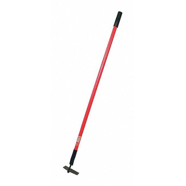 Bully Tools Nursery/Beet Hoe, 6"x2, 5", Long Fiberglass handle 92346