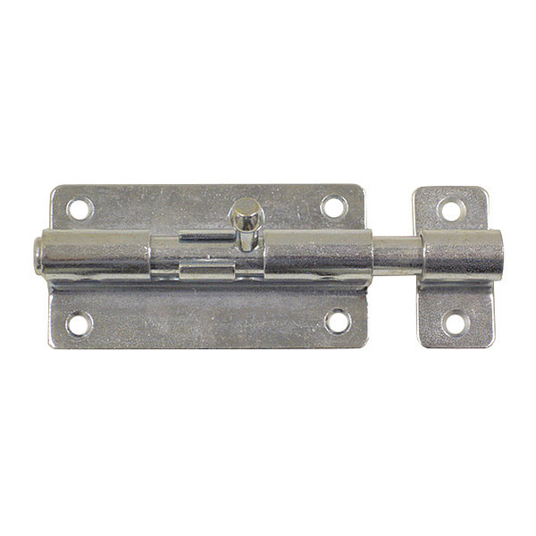 Nu-Set Slide Barrel Bolt 4", Zinc 2854