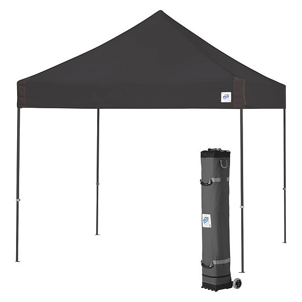 E-Z Up Vantage Shelter, 10x10 Ft., Gray Frame, Bla VG3SG10BK