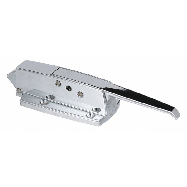 Component Hardware Polished CP Walk-In Cooler Door Latch Bo W19-Y001