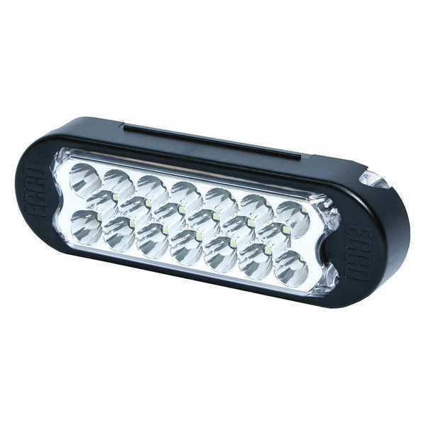 Ecco Dir Led, 7 Patterns, Ovl Grom, 12-24Vdc, Blu 3861B