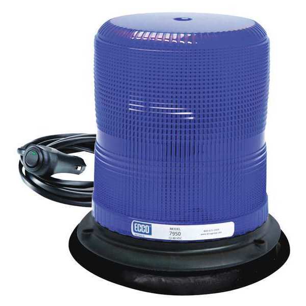 Pulse Ii Led Beacon, Med Pro, Vac-Mag, 12-48Vdc, Blue 7950B-VM