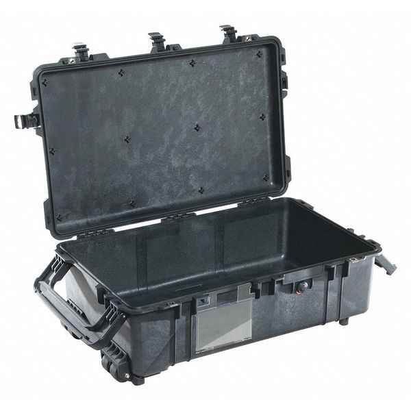 Pelican Black Rolling Case, 31.04"L x 19.39"W x 11.17"D 1670NF