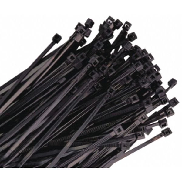 Triton Products 36" Long Heavy Duty Black Nylon Ties, with 175 lb Tensile Strength, 25/pk KTI-78360