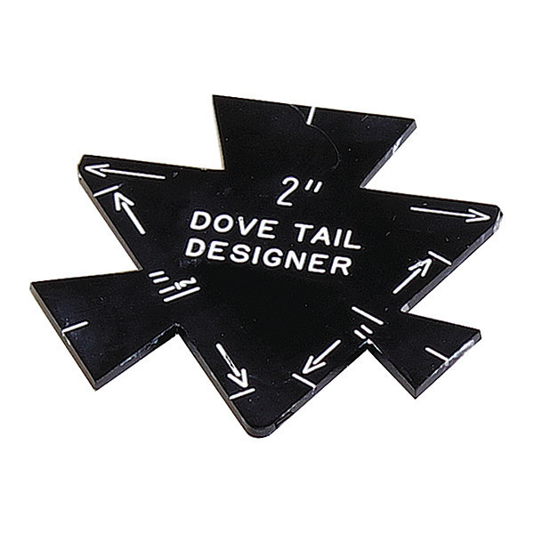 Allpax Dove-Tail Designer Template, 2-1/8" L AX5500