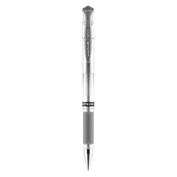 Uni-Ball Silver Gel Pen, PK12 60658