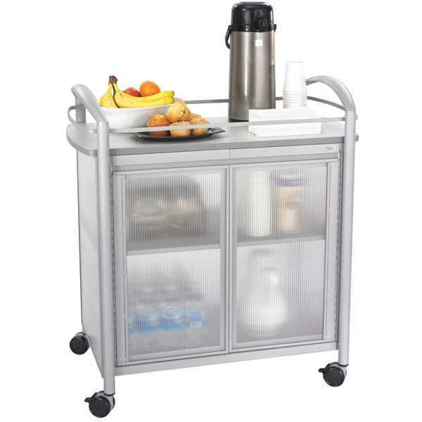 Safco Refreshment Cart, Grey 8966GR