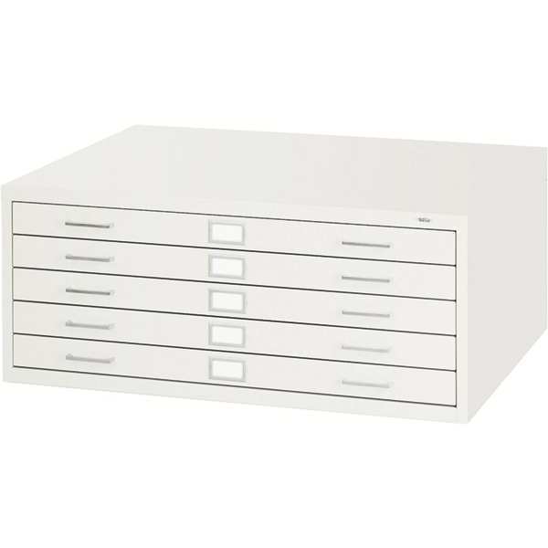 Safco Flat File for 36" x 24" Docs, White 4994WHR