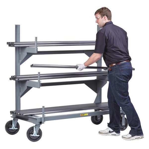 Little Giant Mobile Cantilever Rack, 24x48", 4000 lb. CBR-2448-8PHBK