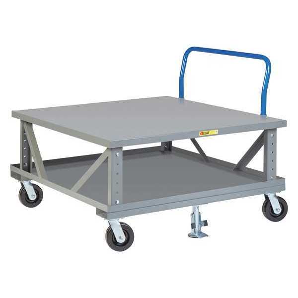 Little Giant Ergo Pallet Stand, 3600 lb., 48x48", Handle 2PDSEH48-6PH2FL
