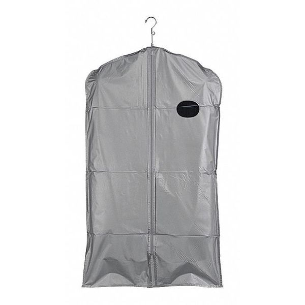 Econoco Suit Cover, Gray, Medium Weight, PK100 40G/B