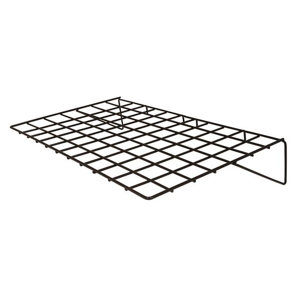 Econoco Grid Shelf 14" x 24", Black, 6PK BLK/2314