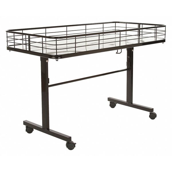 Econoco Folding Dump Table, Black DT48/B