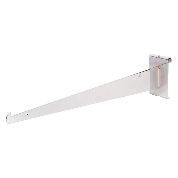 Econoco Grid 14", Shelf Bracket, Chrome, 48PK GW/14KB