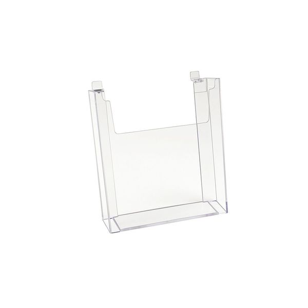 Econoco Acrylic Lit Holder, Wall, 11"x8 1/2", PK12 IM/SW811