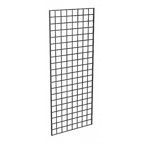 Econoco Wire Grid Panel 2 ft. x 5 ft., Black, 3PK P3BLK25