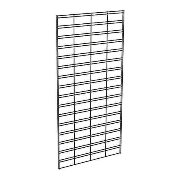 Econoco Wire Slatgrid Panel 2ft. x 4ft., Black, 3PK P3STG24B