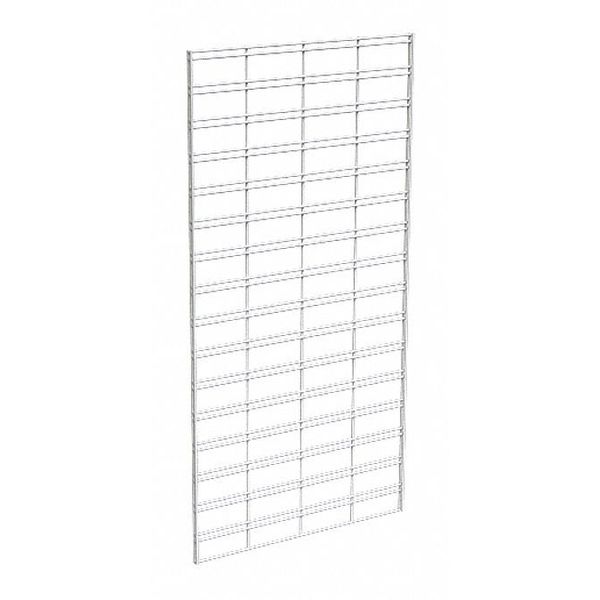 Econoco Wire Slatgrid Panel 2ft. x 4ft., White, 3PK P3STG24W