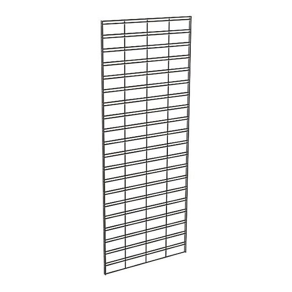 Econoco Wire Slatgrid Panel 2ft. x 5ft., Black, 3PK P3STG25B