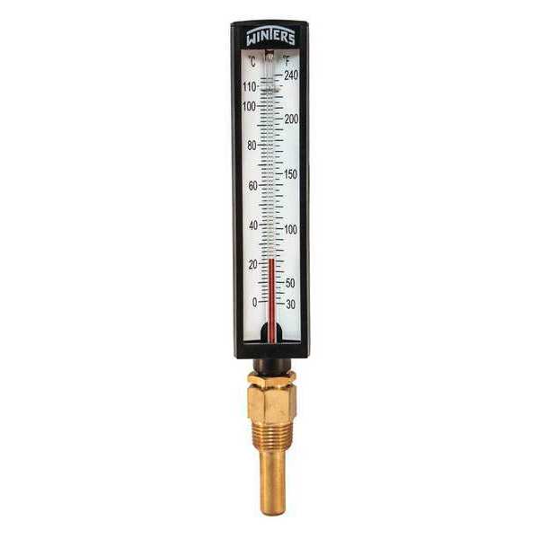 Winters Industrial 5" Therm Straight 30-240 F/C TAS132