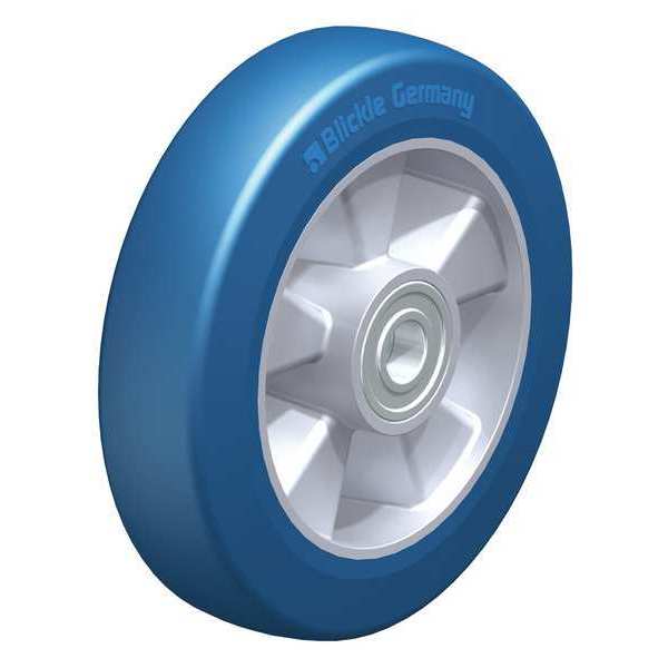 Blickle Caster Wheel, Polyurethane, 8", 1550 lb. ALBS 200/20K-BB0.5