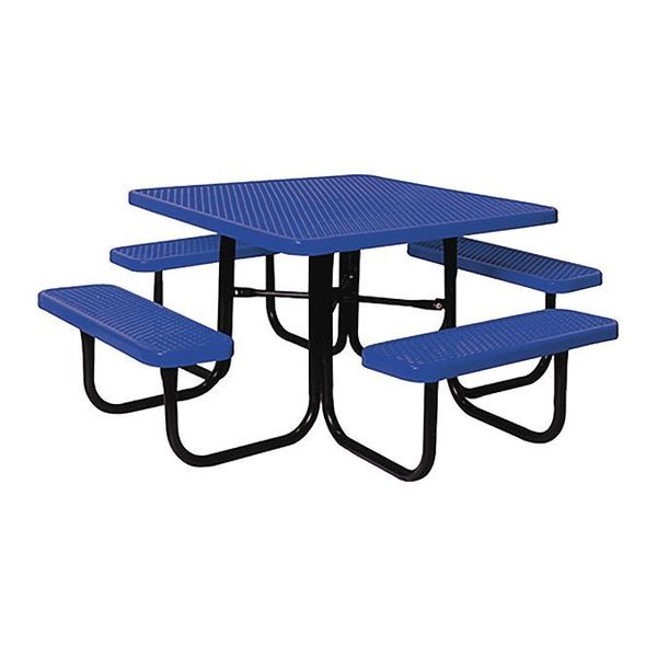 Ultrasite Commercial Park Table, Square, 46", Red 358-V-RED