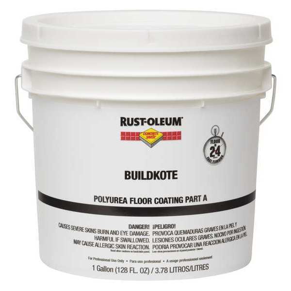 Buildkote 2 gal. Polyurethane Buildkote, Clear, Solvent Base 283191