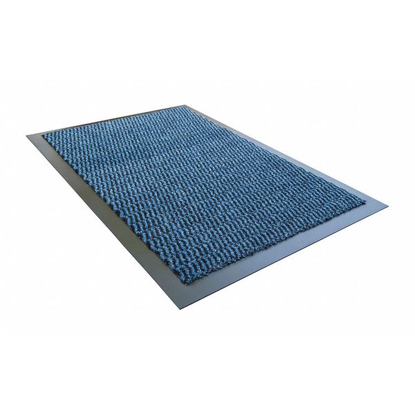 Floortex Door Mat, Blue, 32 in W x FR48120DCBLV