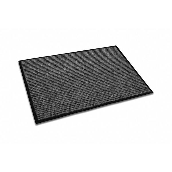 Floortex Floor Mat, Charcoal, 36" W x FRECOR3648CH