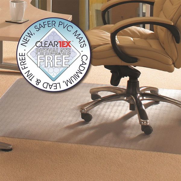 Floortex Phthalate Free Mat, LP Carpets, 48"x60" FRPF1115225EV