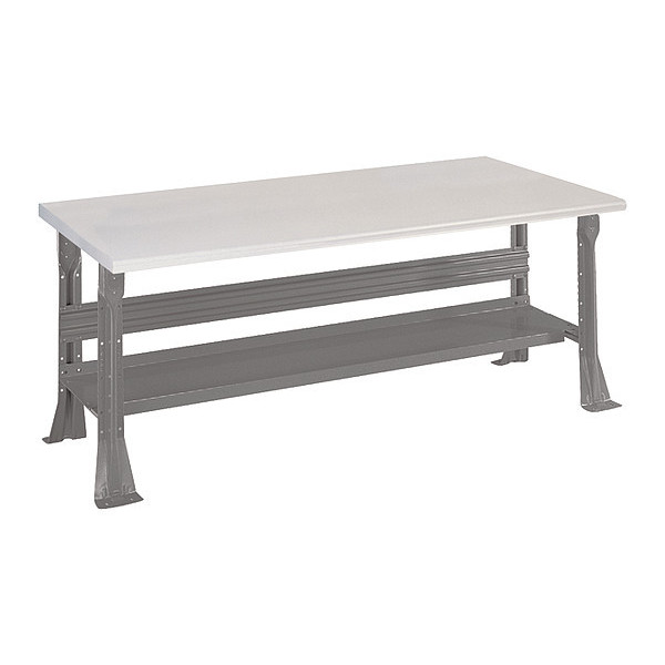 Equipto Open Leg Bench w/ Shelf 2323-6C