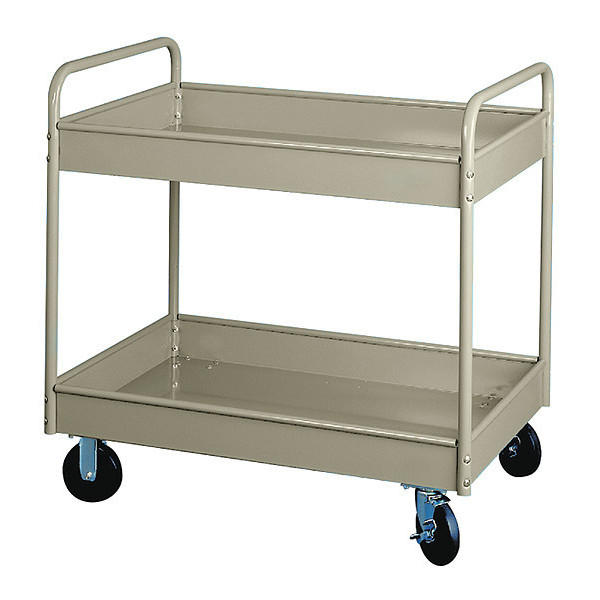 Equipto Stock Cart, 2 Shlv 800Lb Cap, 30x16x36, PY 145D-PY