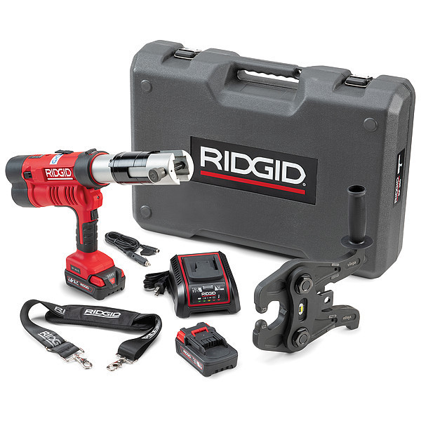 Ridgid Cordless Press Tool Kit, 20.9" L, 18 V 65473