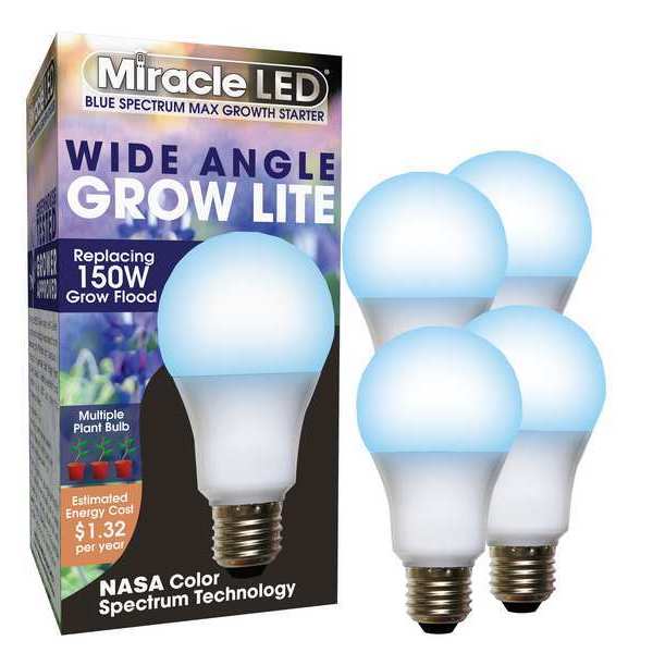 Miracle Led Blue Spectrum Multi Plant LED Grow Light Replace 150W 602150
