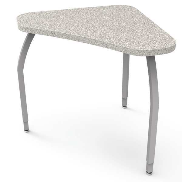 Elo Desks Classroom Desk, 24" D, 36" W, 21-1/4" to 26-1/4" H, Gray Nebula, Laminate ELO6400-EJAG4-25-25