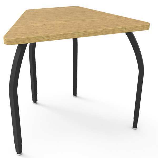 Elo Desks Classroom Desk, 24" D X 33" W X 26" to 31" H, Oak, Laminate ELO6217-ADJ09-32-32