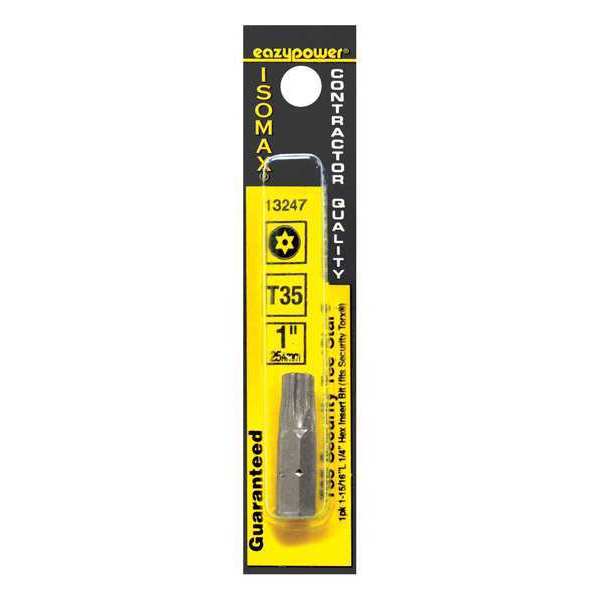 Eazypower Security Tee Star, T35, 1" 13247