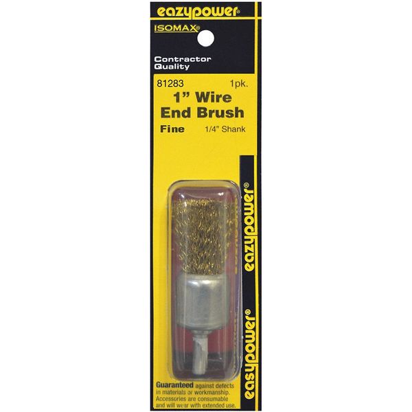 Eazypower Fine Wire Wheel End Brush, 1" 81283