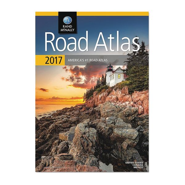 Rand Mcnally Soft Cover Road Atlas, N.A./P.R., 2017 RM528015478
