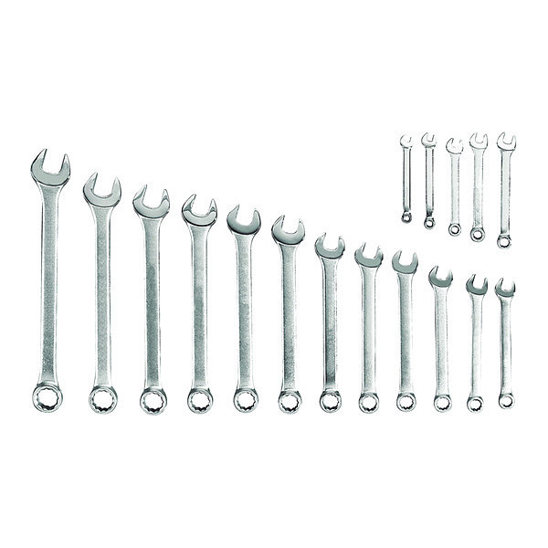 Blackhawk By Proto Metric Combination Wrench Set, 17 Piece MF-017