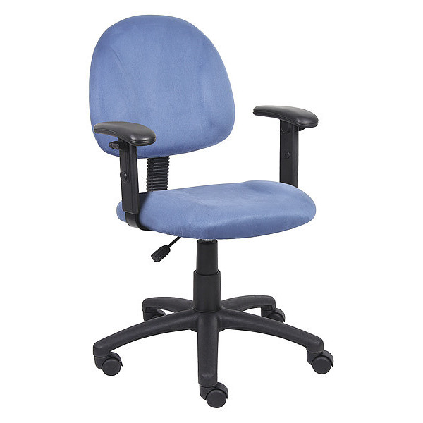 Boss Deluxe Posture Chair, 25"L40"H, Adjustable, B326Series B326-BE
